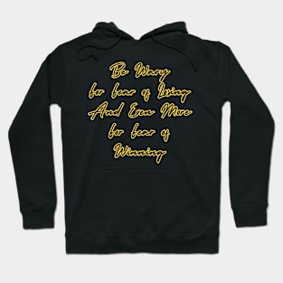 fear of losing  fear of winning  Fear Paradox, Hoodie